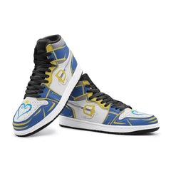 Kingdom Key Kingdom Hearts Mid 1 Basketball Shoes