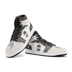 L Lawliet Desu Noto Mid 1 Basketball Shoes