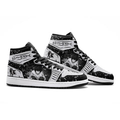 L Lawliet Ryuzaki Desu Noto V2 Mid 1" Basketball Shoes