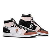 Light Yagami Desu Noto Mid 1" Basketball Shoes