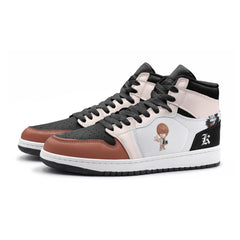 Light Yagami Desu Noto Mid 1 Basketball Shoes