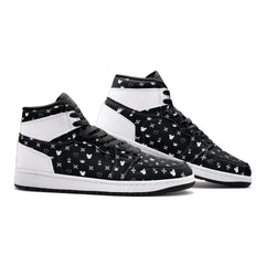 Magical Pattern Kingdom Hearts V2 Mid 1 Basketball Shoes