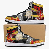 Mikey and Draken Tokyo Revengers Mid 1 Basketball Shoes