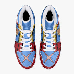 Monkey D. Luffy Fist One Piece Mid 1 Basketball Shoes