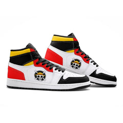 Monkey D. Luffy One Piece Mid 1 Basketball Shoes