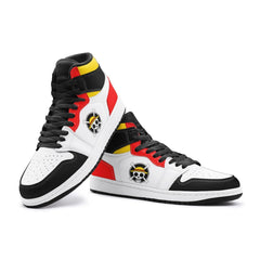Monkey D. Luffy One Piece Mid 1 Basketball Shoes