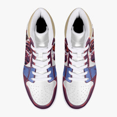 Monkey God Luffy One Piece Mid 1 Basketball Shoes