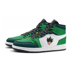 Power Punch Gon Hunter x Hunter Mid 1 Basketball Shoes