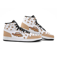 Running Cat Bus My Neighbor Totoro Mid 1 Basketball Shoes
