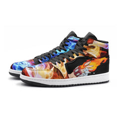 Shoto Todoroki My Hero Academia Mid 1 Basketball Shoes