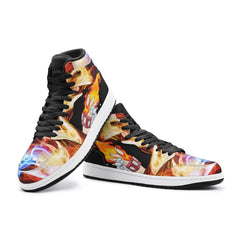 Shoto Todoroki My Hero Academia Mid 1 Basketball Shoes