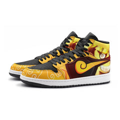 Sun God Luffy One Piece V2 Mid 1 Basketball Shoes