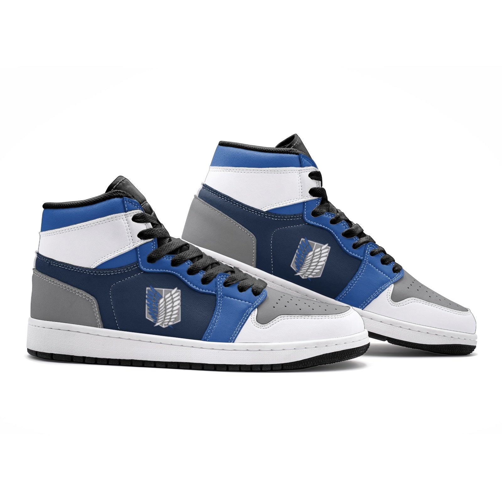 The Survey Corps Shingeki no Kyojin Mid 1" Basketball Shoes