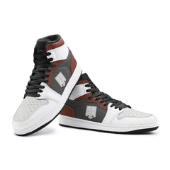 The Training Corps Attack on Titan Mid 1 Basketball Shoes