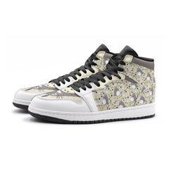 Totoro Pattern My Neighbor Totoro Mid 1 Basketball Shoes