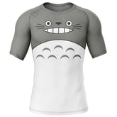 My Neighbor Totoro Short Sleeve Rash Guard Compression Shirt