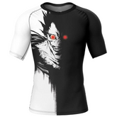 Ryuk Death Note Short Sleeve Rash Guard Compression Shirt