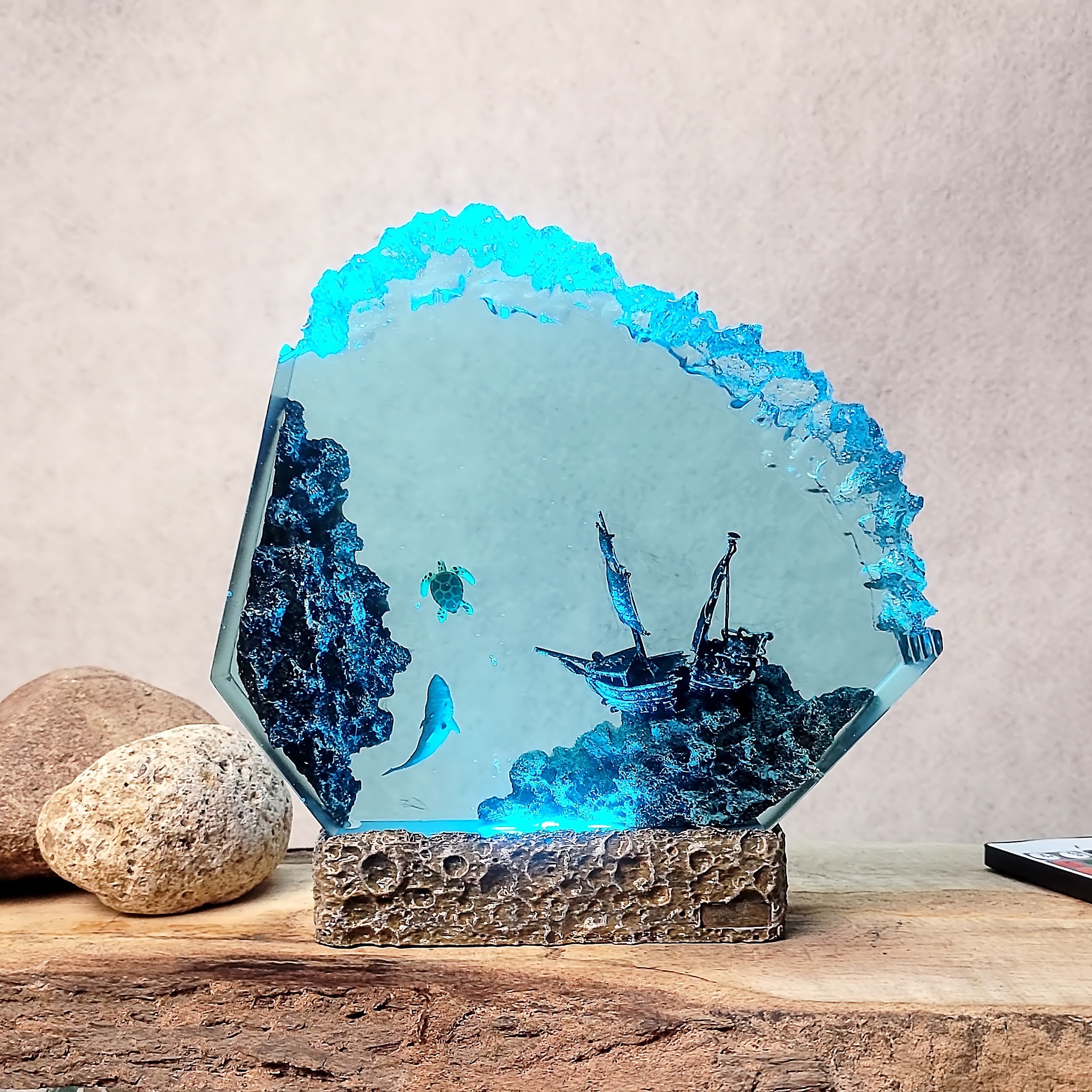 OCEAN SHIPWRECK - Handmade Night Lights - Nysekai