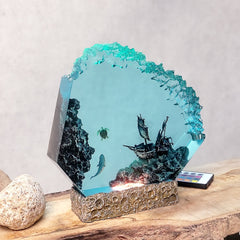 OCEAN SHIPWRECK - Handmade Night Lights - Nysekai