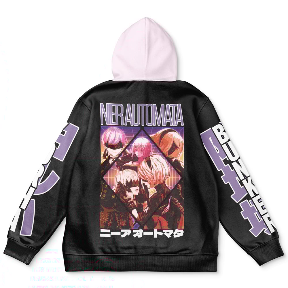 Yorha Units Nier Automata Streetwear Hoodie