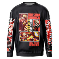 Katsuki Bakugo My Hero Academia" Streetwear Sweatshirt