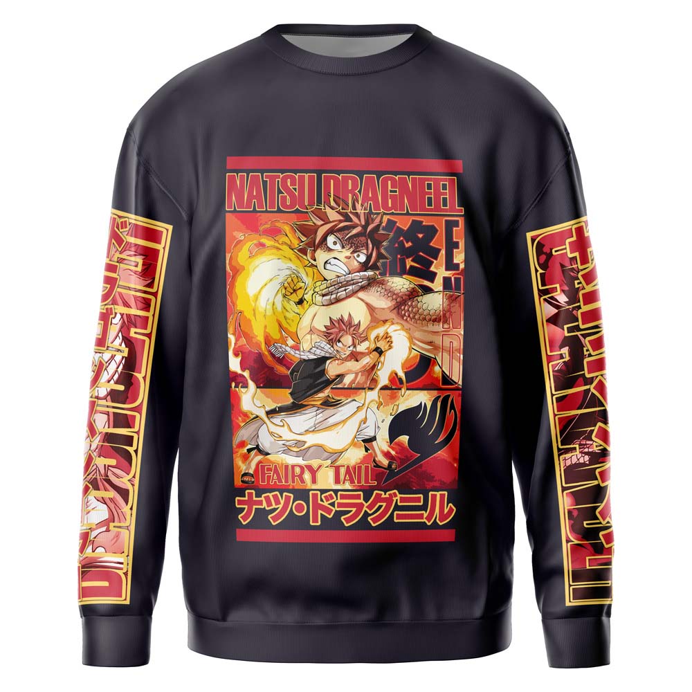 Natsu Dragneel Fairy Tail" Streetwear Sweatshirt