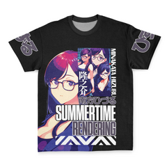 Minakata Hizuru Summer Time Rendering Streetwear T-Shirt