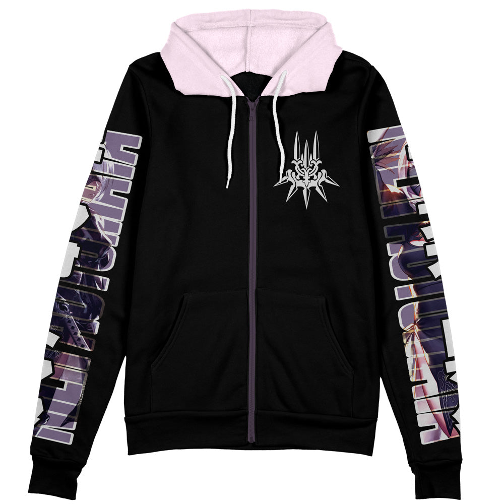 2B Nier Automata" Streetwear Zip Hoodie Jacket
