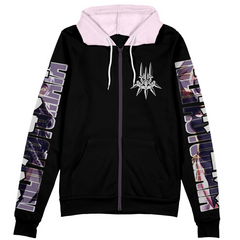 2B Nier Automata" Streetwear Zip Hoodie Jacket