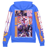 Aerial Gundam Witch from Mercury" Streetwear Zip Hoodie Jacket