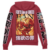 Ban Seven Deadly Sins" Streetwear Zip Hoodie Jacket