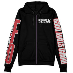 Bungou Stray Dogs Streetwear Zip Hoodie Jacket