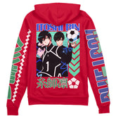 Itoshi Rin Blue Lock" Streetwear Zip Hoodie Jacket