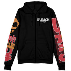 Kurosaki Ichigo TYBWA V3 Bleach Streetwear Zip Hoodie Jacket