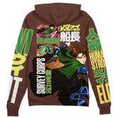 Levi Ackerman V3 Attack on Titan" Streetwear Zip Hoodie Jacket