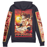 Natsu Dragneel Fairy Tail" Streetwear Zip Hoodie Jacket