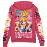 Sailor Scouts Sailor Moon" Streetwear Zip Hoodie Jacket