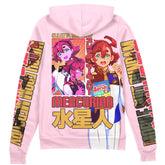 Suletta Mercury Gundam Witch from Mercury" Streetwear Zip Hoodie Jacket