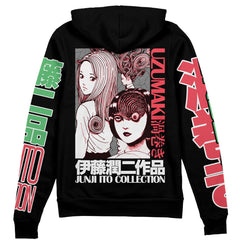 Uzumaki Junji Ito Collection" Streetwear Zip Hoodie Jacket