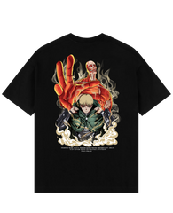 Armin X Colossal Titan - AOT Oversize T-Shirt