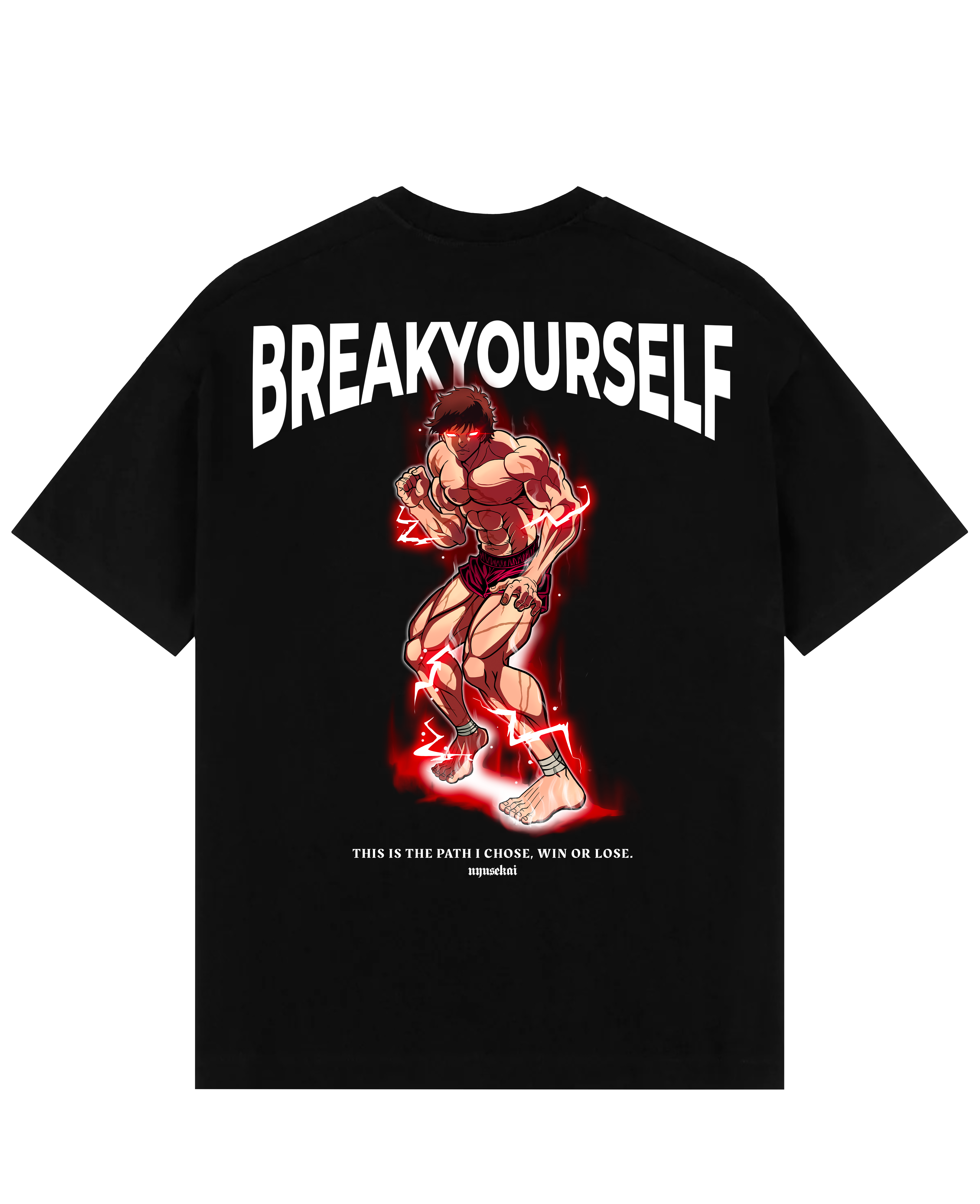 Baki X Breakyourself - BAKI Oversized T-Shirt