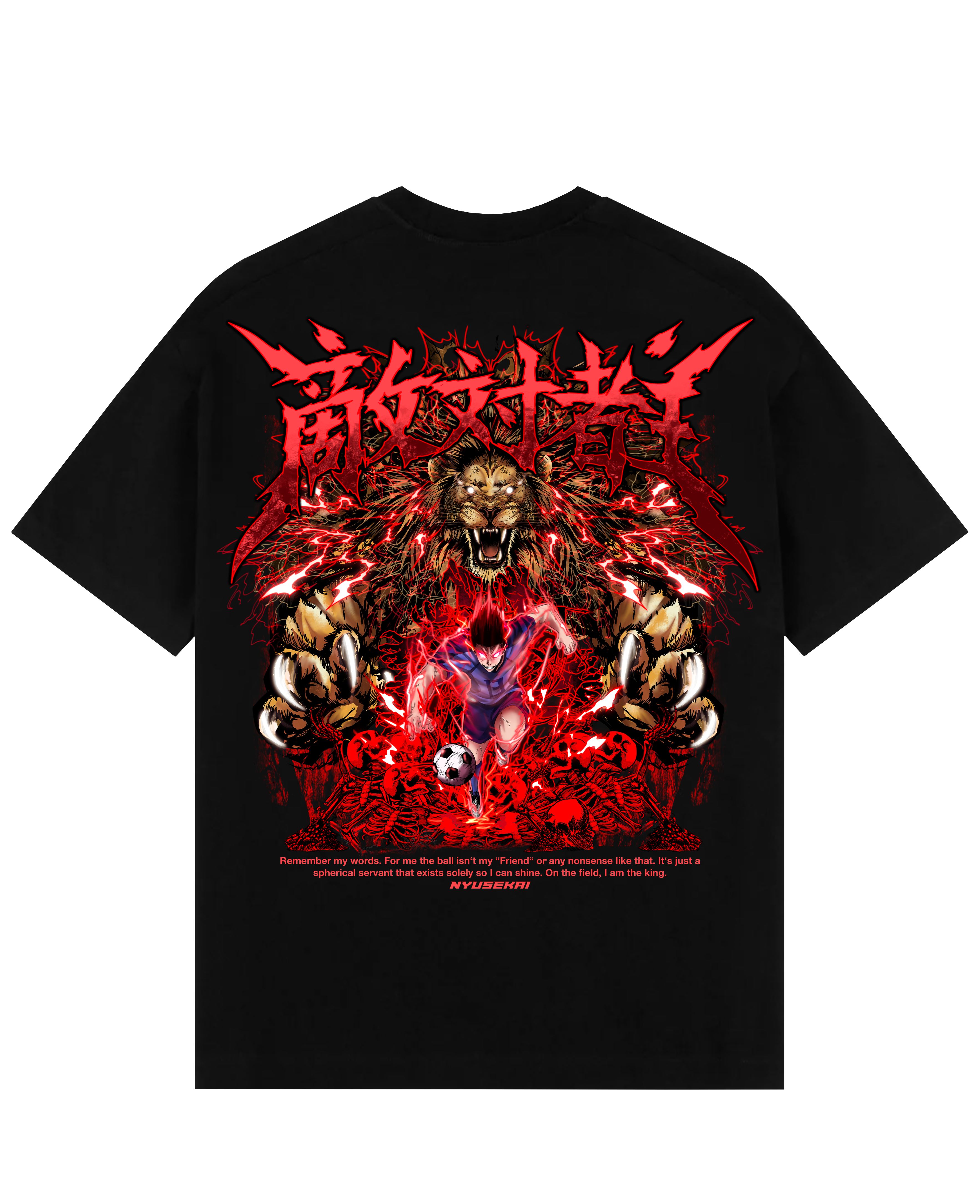 Barou - Blue Lock Oversize T-Shirt