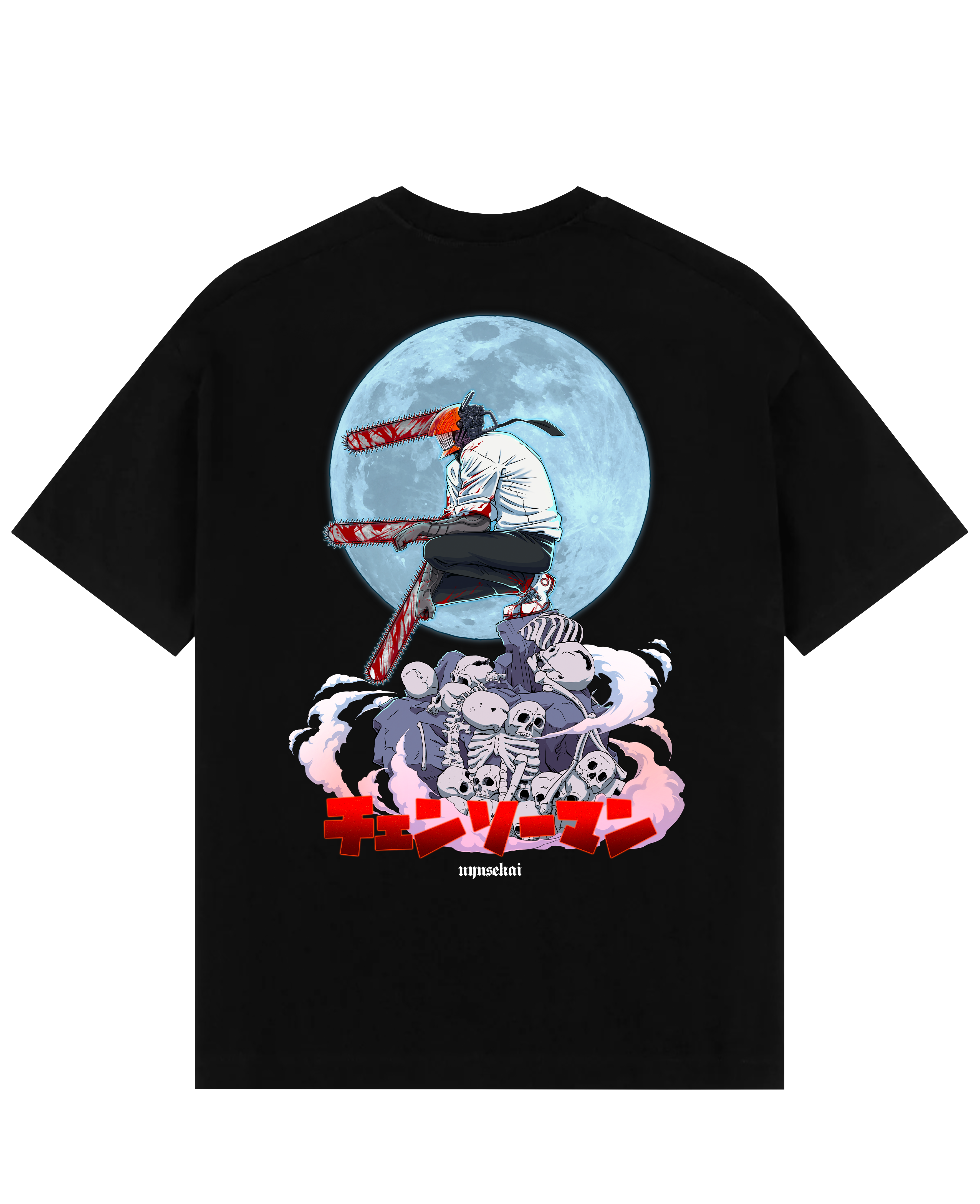 Chainsaw Devil x King of Hell - Chainsaw Man Oversize T-Shirt