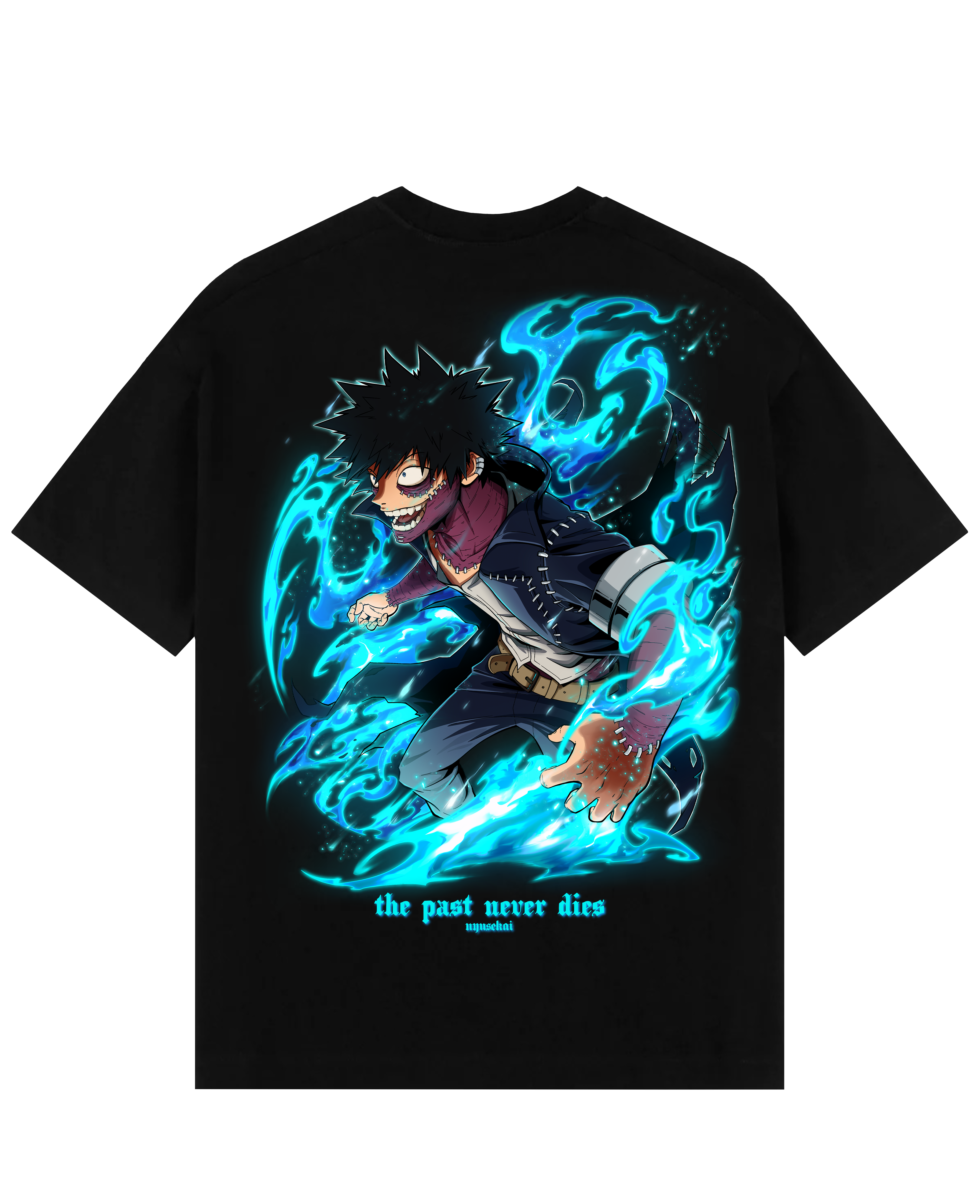Dabi X The past never dies - My Hero Academia Oversized T-Shirt
