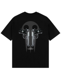 Death the Kid X Demon Twin Guns - Soul Eater Oversize T-Shirt