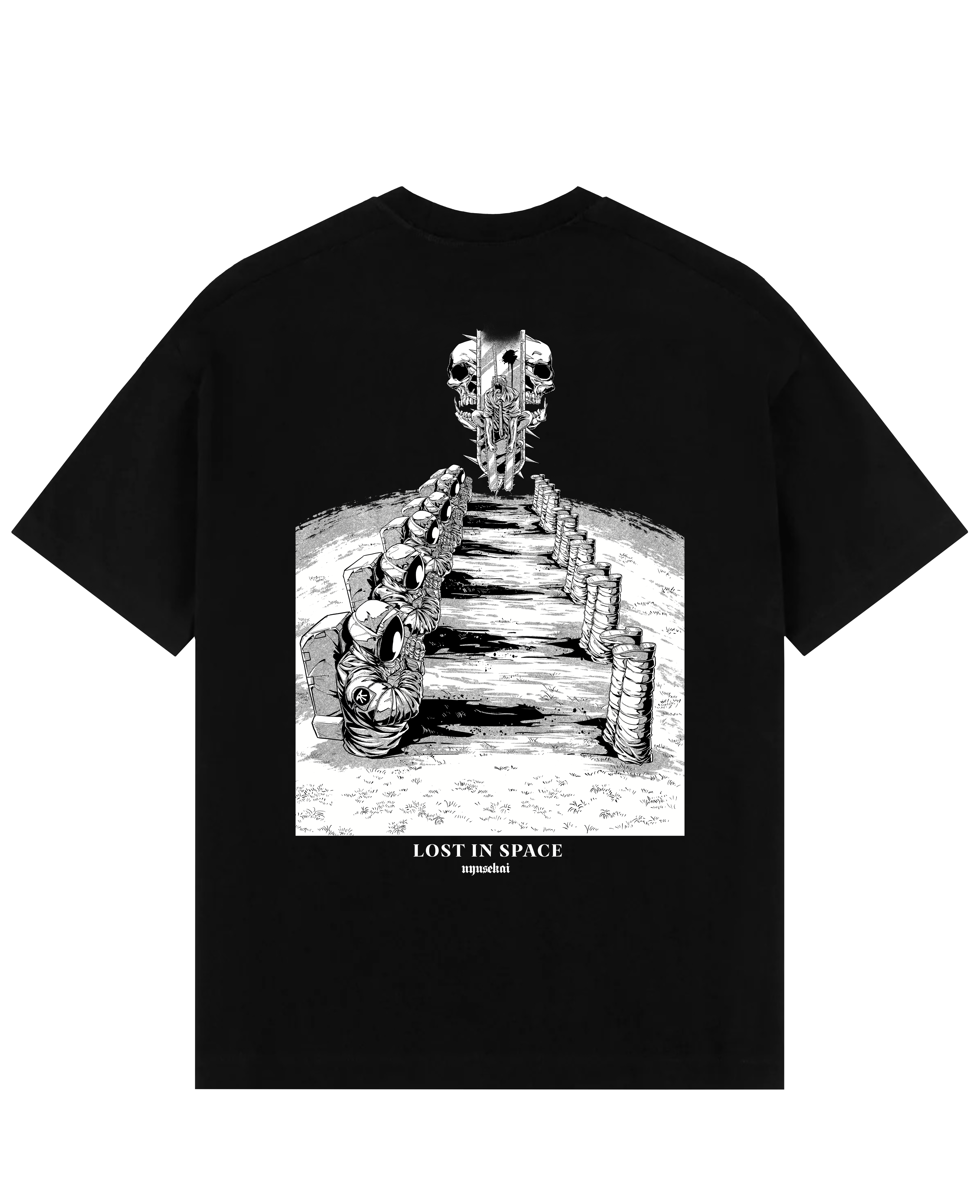 Denji X Lost In Space - Chainsaw Man Oversize T-Shirt