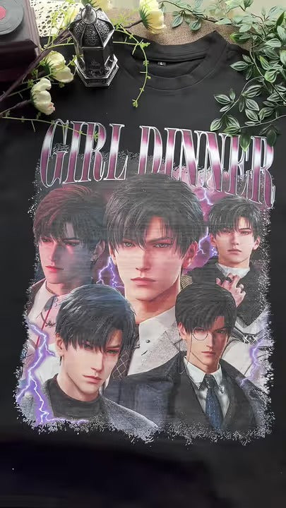 Girl Dinner Zayne Love And Deepspace T Shirt - Nysekai