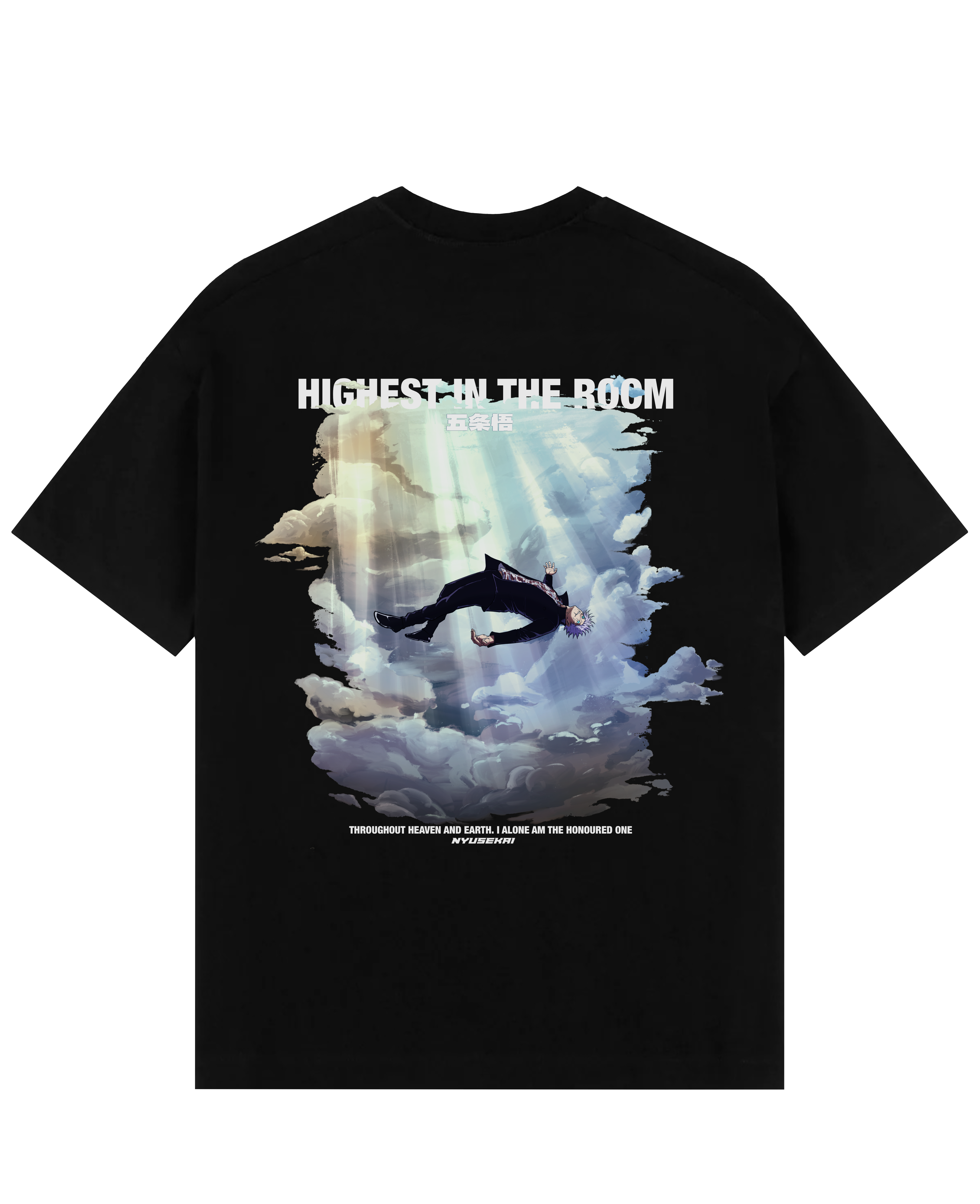 Gojo X Highest In The Room - Jujutsu Kaisen Oversize T-Shirt