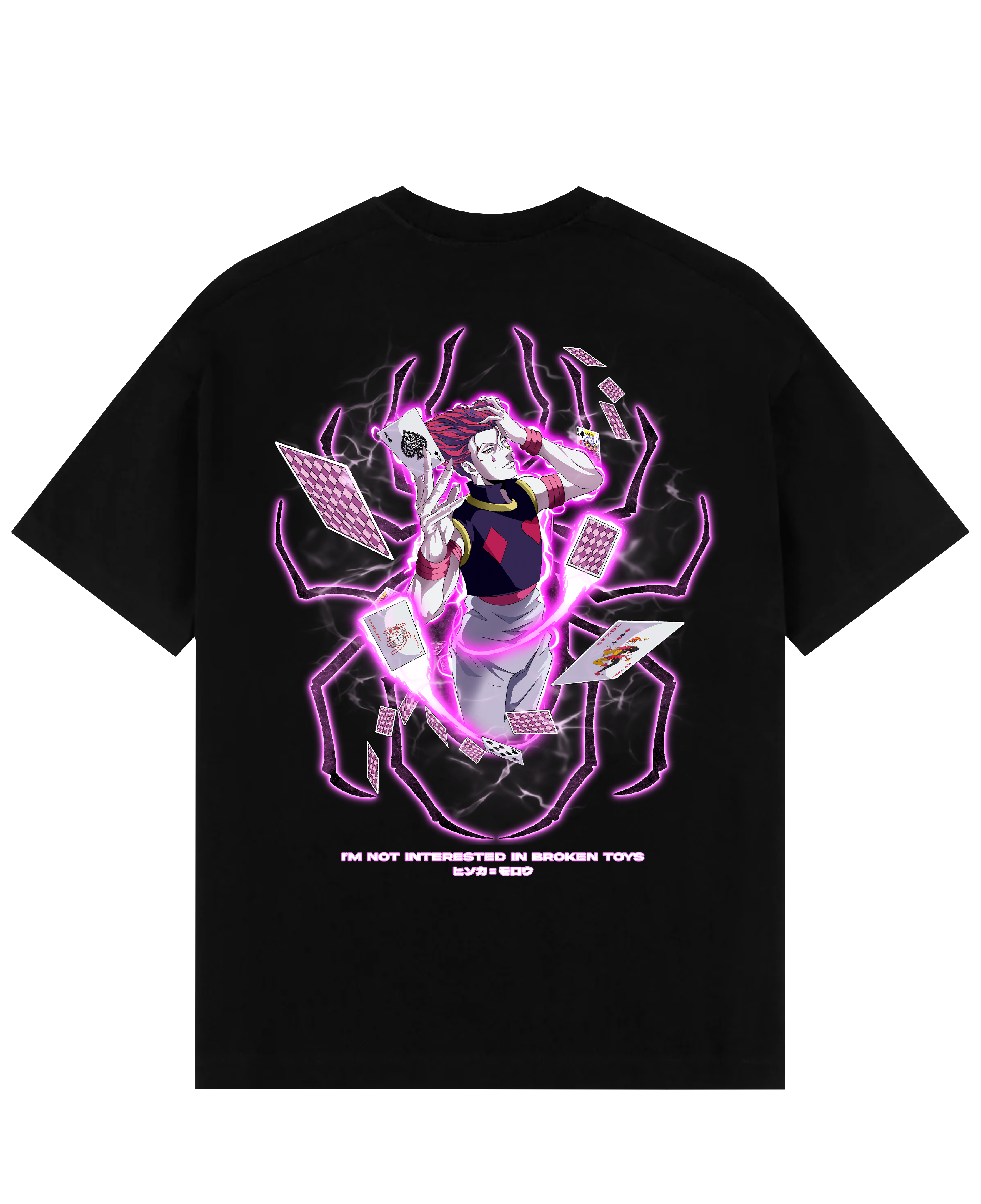 Hisoka X Spider - Hunter X Hunter Oversize T-Shirt