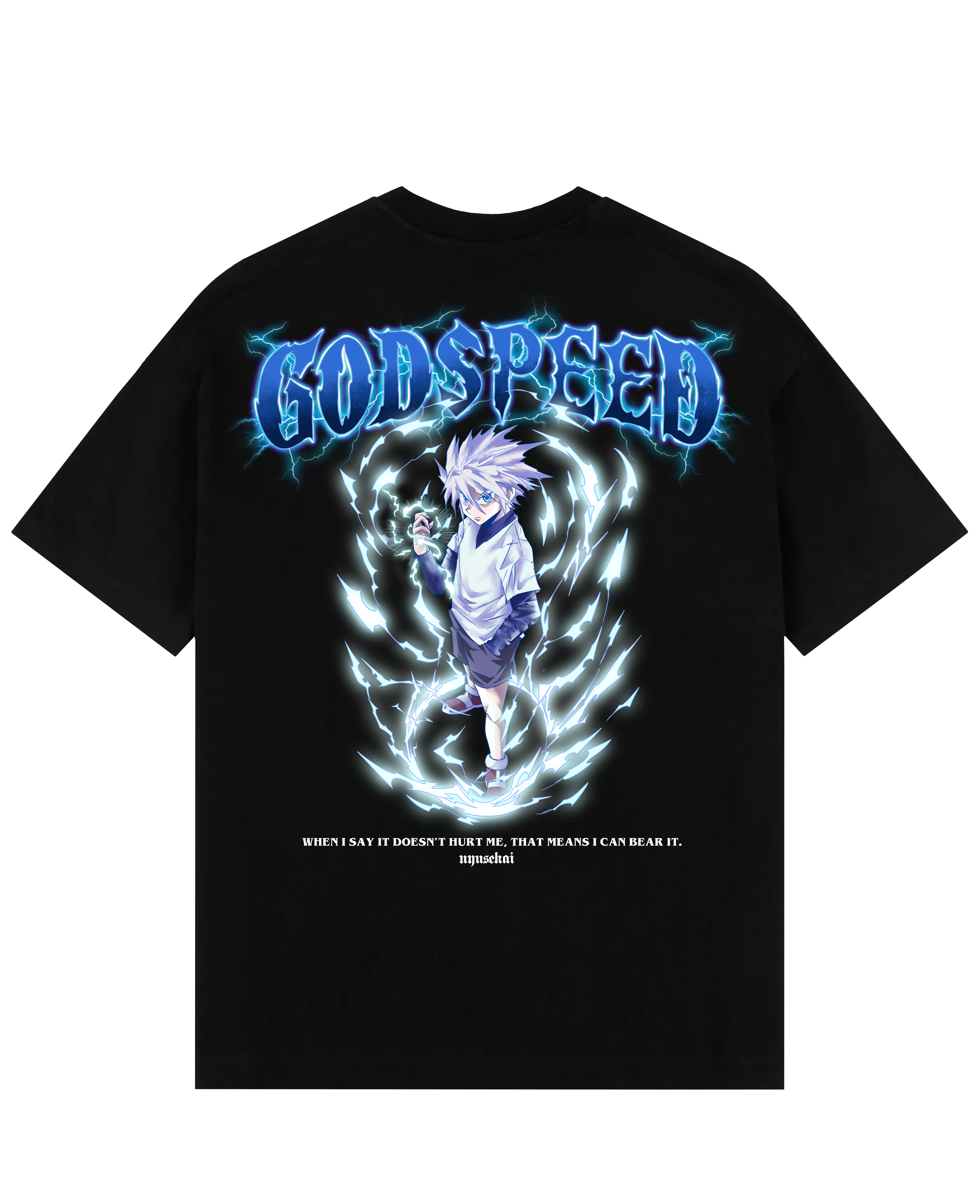 Killua X Godspeed - Hunter X Hunter Oversize T-Shirt V2
